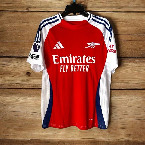 Arsenal Odegaard Soccer Jersey Red - Picture 2 of 6
